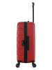 SWISS KOPPER Hardcase-Trolley "Aigle" in Rot - (B)41 x (H)65 x (T)26 cm