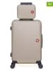SWISS KOPPER 2tlg. Hardcase-Trolleyset "Spiez" in Beige