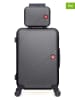 SWISS KOPPER 2tlg. Hardcase-Trolleyset "Spiez" in Anthrazit