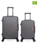 SWISS KOPPER 2-delige hardcase-trolleyset "Spiez" antraciet