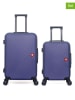 SWISS KOPPER 2-delige hardcase-trolleyset "Spiez" donkerblauw