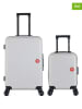 SWISS KOPPER 2tlg. Hardcase-Trolleyset "Spiez" in Grau