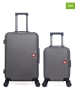 SWISS KOPPER 2tlg. Hardcase-Trolleyset "Spiez" in Anthrazit