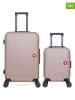 SWISS KOPPER 2tlg. Hardcase-Trolleyset "Spiez" in Beige
