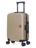 SWISS KOPPER Hardcase-trolley "Spiez" beige - (B)35 x (H)55 x (D)21 cm