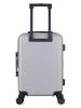 SWISS KOPPER Hardcase-Trolley "Wil" in Grau - (B)35 x (H)55 x (T)21 cm