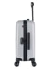 SWISS KOPPER Hardcase-trolley "Spiez" zilverkleurig - (B)35 x (H)55 x (D)21 cm