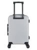 SWISS KOPPER Hardcase-trolley "Spiez" zilverkleurig - (B)35 x (H)55 x (D)21 cm