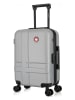 SWISS KOPPER Hardcase-Trolley "Uster" in Grau - (B)35 x (H)55 x (T)21 cm