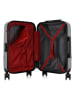 SWISS KOPPER Hardcase-Trolley "Uster" in Grau - (B)35 x (H)55 x (T)21 cm