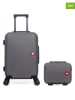 SWISS KOPPER 2-delige hardcase-trolleyset "Spiez" antraciet