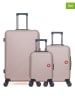 SWISS KOPPER 3tlg. Hardcase-Trolleyset "Spiez" in Beige