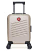 SWISS KOPPER Hardcase-trolley "Zurich" beige - (B)32 x (H)42 x (D)20 cm