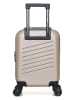 SWISS KOPPER Hardcase-Trolley "Zurich" in Beige - (B)32 x (H)42 x (T)20 cm