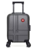 SWISS KOPPER Hardcase-trolley "Uster" grijs - (B)32 x (H)42 x (D)20 cm