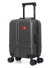 SWISS KOPPER Hardcase-trolley "Uster" grijs - (B)32 x (H)42 x (D)20 cm