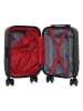 SWISS KOPPER Hardcase-Trolley "Uster" in Grau - (B)32 x (H)42 x (T)20 cm