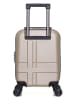 SWISS KOPPER Hardcase-Trolley "Uster" in Beige - (B)32 x (H)42 x (T)20 cm