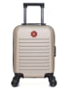 SWISS KOPPER Hardcase-trolley "Wil" beige - (B)32 x (H)42 x (D)20 cm