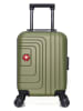 SWISS KOPPER Hardcase-Trolley "Rüti" in Khaki - (B)32 x (H)42 x (T)20 cm