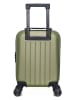 SWISS KOPPER Hardcase-Trolley "Rüti" in Khaki - (B)32 x (H)42 x (T)20 cm