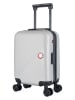 SWISS KOPPER Hardcase-trolley "Spiez" zilverkleurig - (B)32 x (H)42 x (D)20 cm