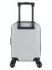 SWISS KOPPER Hardcase-trolley "Spiez" zilverkleurig - (B)32 x (H)42 x (D)20 cm