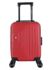 SWISS KOPPER Hardcase-Trolley "Ruti" in Rot - (B)32 x (H)42 x (T)20 cm