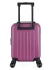 SWISS KOPPER Hardcase-Trolley "Ruti" in Lila - (B)32 x (H)42 x (T)20 cm