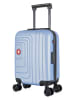 SWISS KOPPER Hardcase-Trolley "Ruti" in Hellblau - (B)32 x (H)42 x (T)20 cm
