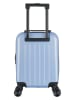 SWISS KOPPER Hardcase-Trolley "Ruti" in Hellblau - (B)32 x (H)42 x (T)20 cm