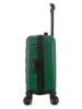 SWISS KOPPER Hardcase-Trolley "Aigle" in Grün - (B)32 x (H)46 x (T)20 cm