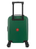 SWISS KOPPER Hardcase-Trolley "Aigle" in Grün - (B)32 x (H)46 x (T)20 cm