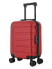 SWISS KOPPER Hardcase-Trolley "Aigle" in Rot - (B)32 x (H)46 x (T)20 cm