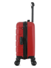 SWISS KOPPER Hardcase-Trolley "Aigle" in Rot - (B)32 x (H)46 x (T)20 cm