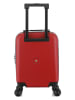 SWISS KOPPER Hardcase-Trolley "Aigle" in Rot - (B)32 x (H)46 x (T)20 cm