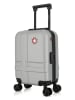 SWISS KOPPER Hardcase-Trolley "Uster" in Grau - (B)32 x (H)46 x (T)20 cm