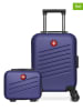 SWISS KOPPER 2tlg. Hardcase-Trolleyset "Zurich" in Dunkelblau