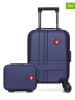 SWISS KOPPER 2-delige hardcase-trolleyset "Uster" donkerblauw