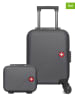 SWISS KOPPER 2tlg. Hardcase-Trolleyset "Spiez" in Anthrazit