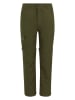 Regatta Spodnie trekkingowe Zipp-Off "Sorcer III" w kolorze khaki