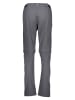Regatta Zipp-Off-Trekkinghose "Travel Light II Zip Off Packaway" in Grau