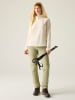 Regatta Spodnie funkcyjne Zipp-Off "Travel Light II" w kolorze khaki