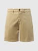 North Sails Szorty chino "Star" w kolorze jasnobrązowym
