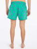 North Sails Szorty kąpielowe "Volley All Over" w kolorze niebiesko-zielonym