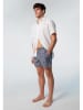 North Sails Badeshorts "Volley All Over" in Dunkelblau/ Weiß