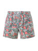 North Sails Badeshorts "Volley" in Khaki/ Orange
