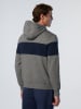 North Sails Hoodie in Grau/ Dunkelblau