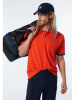 North Sails Poloshirt in Orange/ Blau