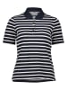 Tommy Hilfiger Poloshirt in Dunkelblau/ Creme
